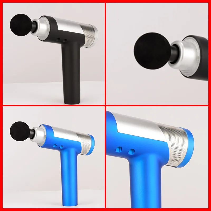 

LCD Display Massage Gun Grab Cervical Vertebra Instrument Relief Sports Muscle Machine Gun Fitness Equipment Body Fascia Gun