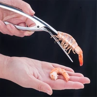 304stainless steel creative prawn peeler practical shrimp deveiner device fishing knife kitchen cooking seafood gadget tools