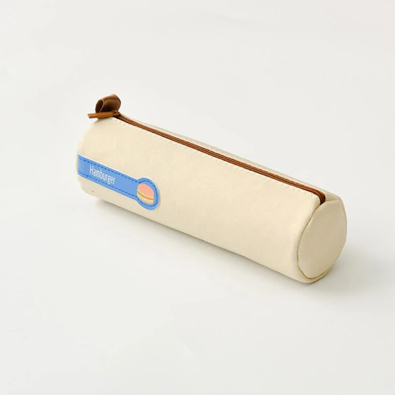 Креативный холщовый пенал для начальной средней школы сумка канцелярских