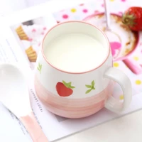 travel cute mugs ceramic fashion minimalist breakfast japanese high quality cups coffee mugs kawaii creativity tasse mug bc50mkb