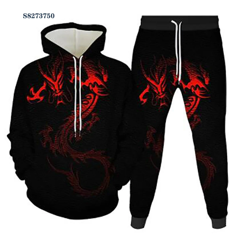 

3D printing suit men's suit anime characters Harajuku spring and autumn men's 3D sportswear jacket sweater zipper hoodie