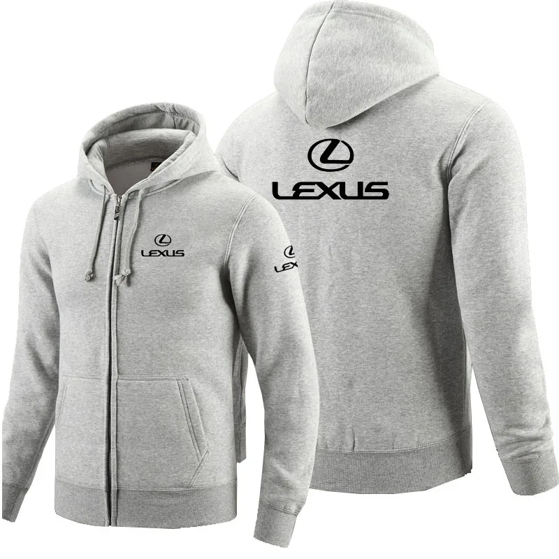 Мужская флисовая толстовка на молнии с капюшоном|Мужские толстовки и свитшоты| |