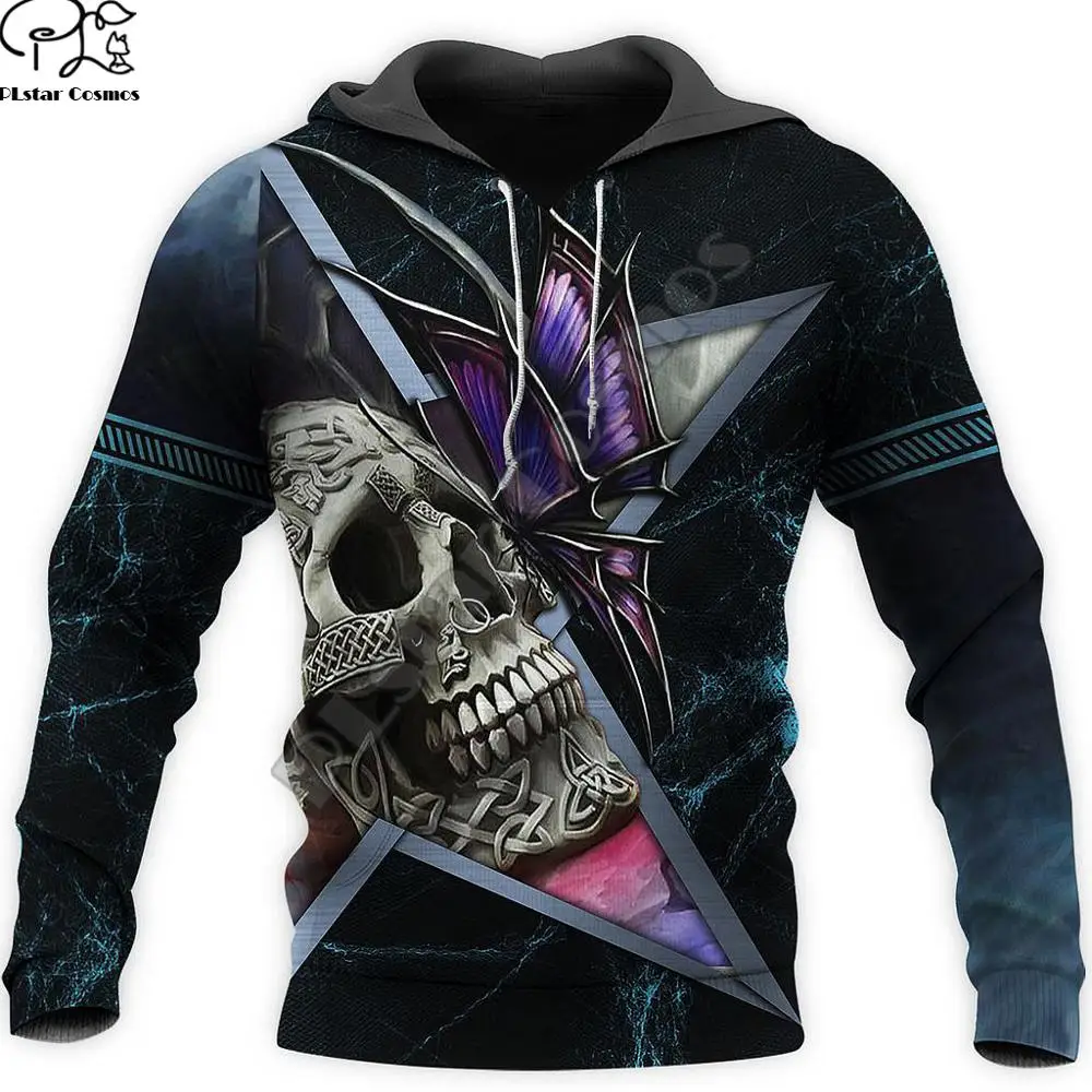 Новинка пуловер в стиле Харадзюку PLstar Cosmos с забавным призраком готическим