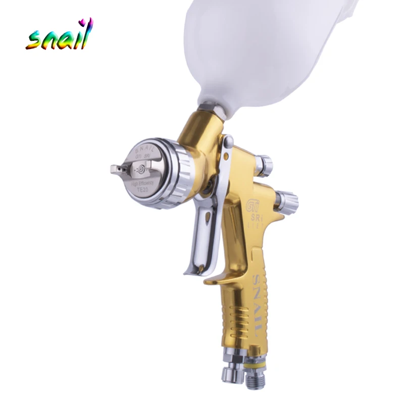 Высококачественный Профессиональный пистолет Gti pro lite с золотой краской TE20 / T110 1 3