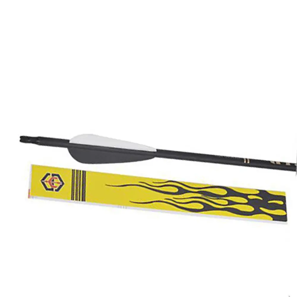 Наклейка со стрелкой для стрельбы из лука стекловолокна углеродная деревянная