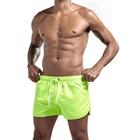Новинка лета 2021, мужские пляжные шорты для фитнеса, мужская летняя дышащая Спортивная одежда для тренировок в тренажерном зале, пляжные шорты для бега
