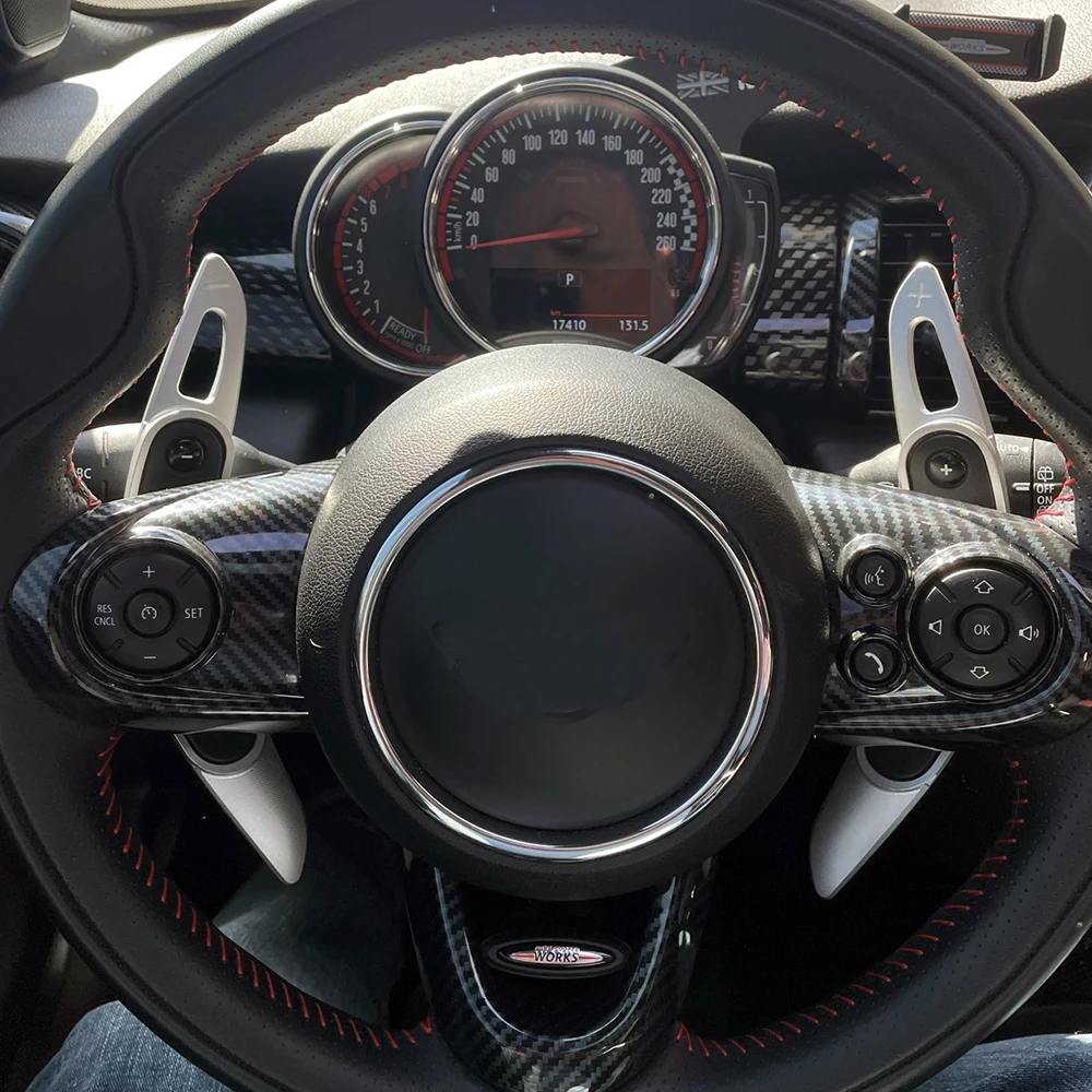 Автомобильные наклейки на рулевое колесо расширитель DSG для MINI MK3 F54 F55 F56 F57 F60 Cooper S