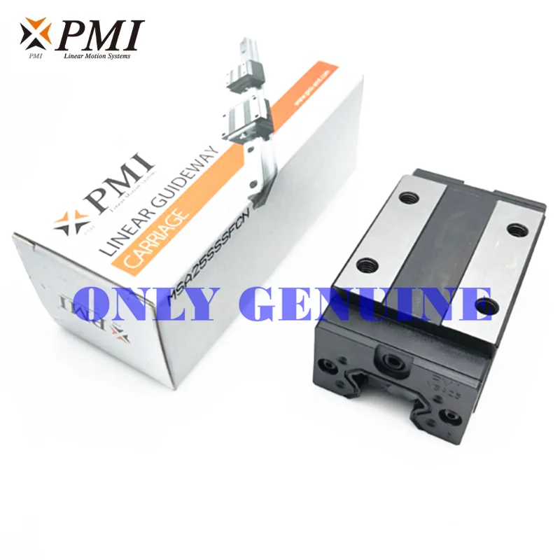 Free Shipping 2pcs/4pcs Original PMI Slide Block MSB15 MSB20 MSB25 High Quality MSB Series Carriage | Linear Guides