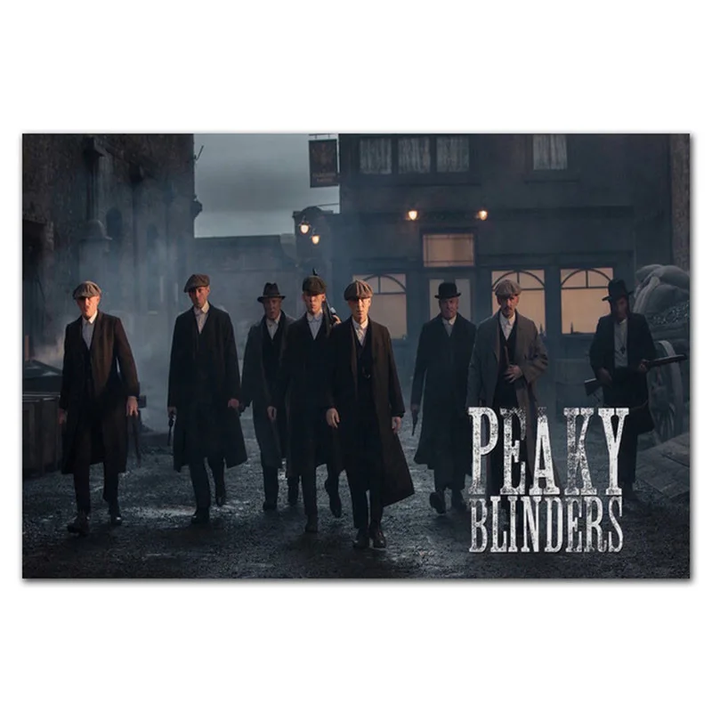 

Peaky Blinders Cillian Murphy TV Show Canvas Painting Posters And Prints Wall Art Picture Vintage Decorative Home Decor Cuadros