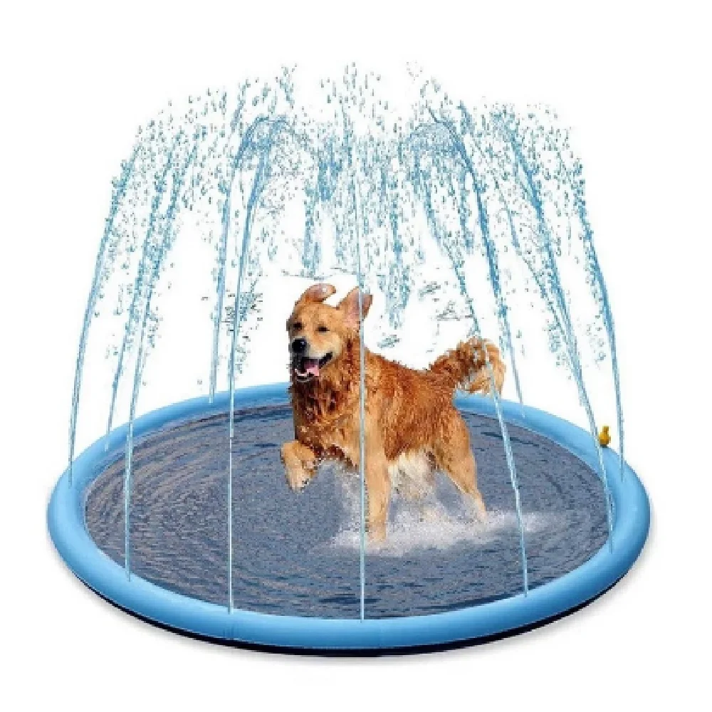 Лучшая подушка для распыления воды собак летняя надувная фонтана бассейн