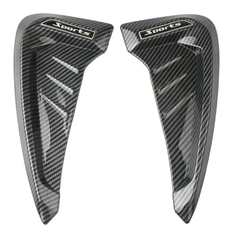 2pcs/set Car Styling Kit for 2014-2018 BMW Xdrive Emblem X5 F15 X5M F85 Shark Gills Side Fender Vent Mesh Decoration 3D Stickers |