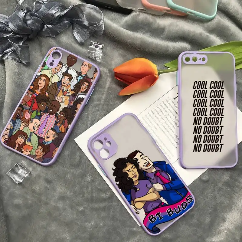 

TV Brooklyn Nine Nine Noice Phone Case matte transparent For iphone 7 8 11 12 plus mini x xs xr pro max cover