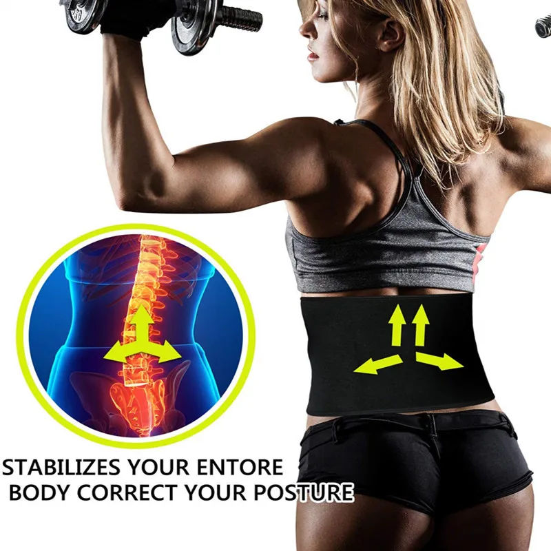 Новинка 2020 года женский тренировочный неопреновый пояс для похудения коррекции