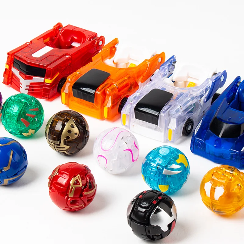 MONKART деформация Монстр Робот яйца поворотный автомобиль макас бакубол Bakucar