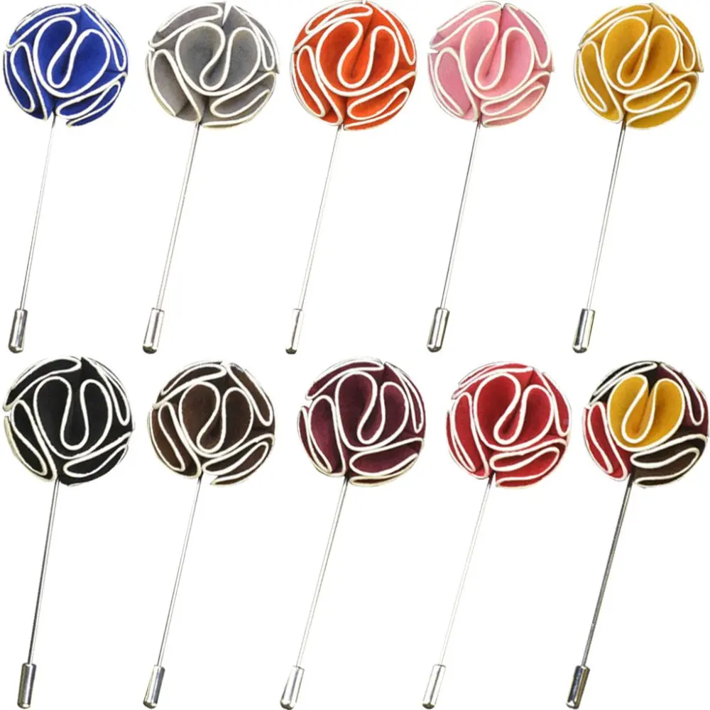 Мужская брошь-цветок на лацкан палка Брошь булавка винтажная Свадебная