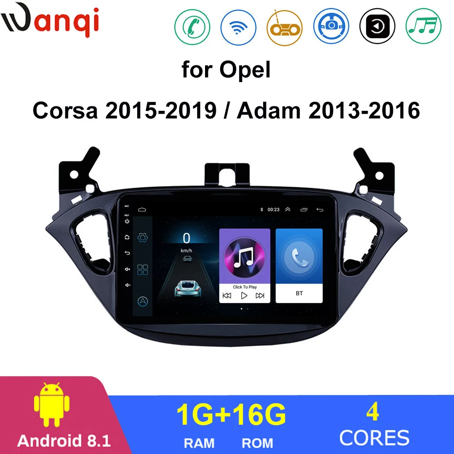 8 дюймов оригинальный стиль android 1 автомобильный мультимедийный плеер navi для Opel