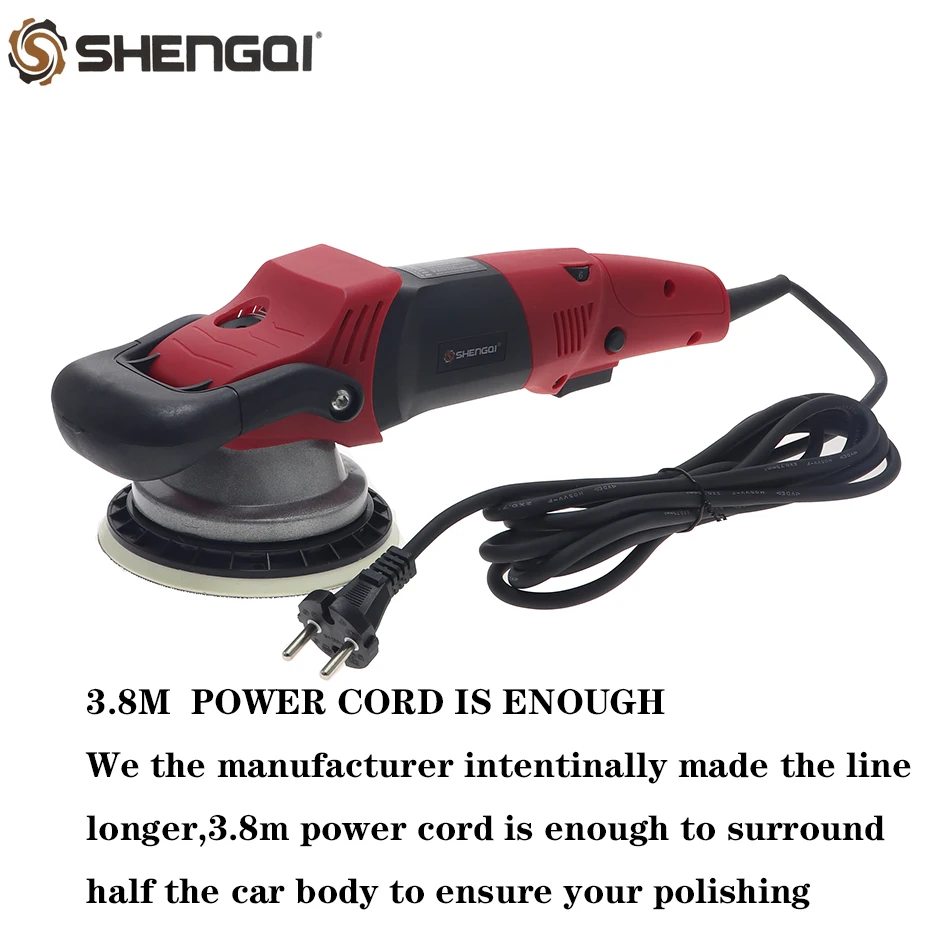 Полировальная машинка 8 мм 1200 Вт принудительное вращение