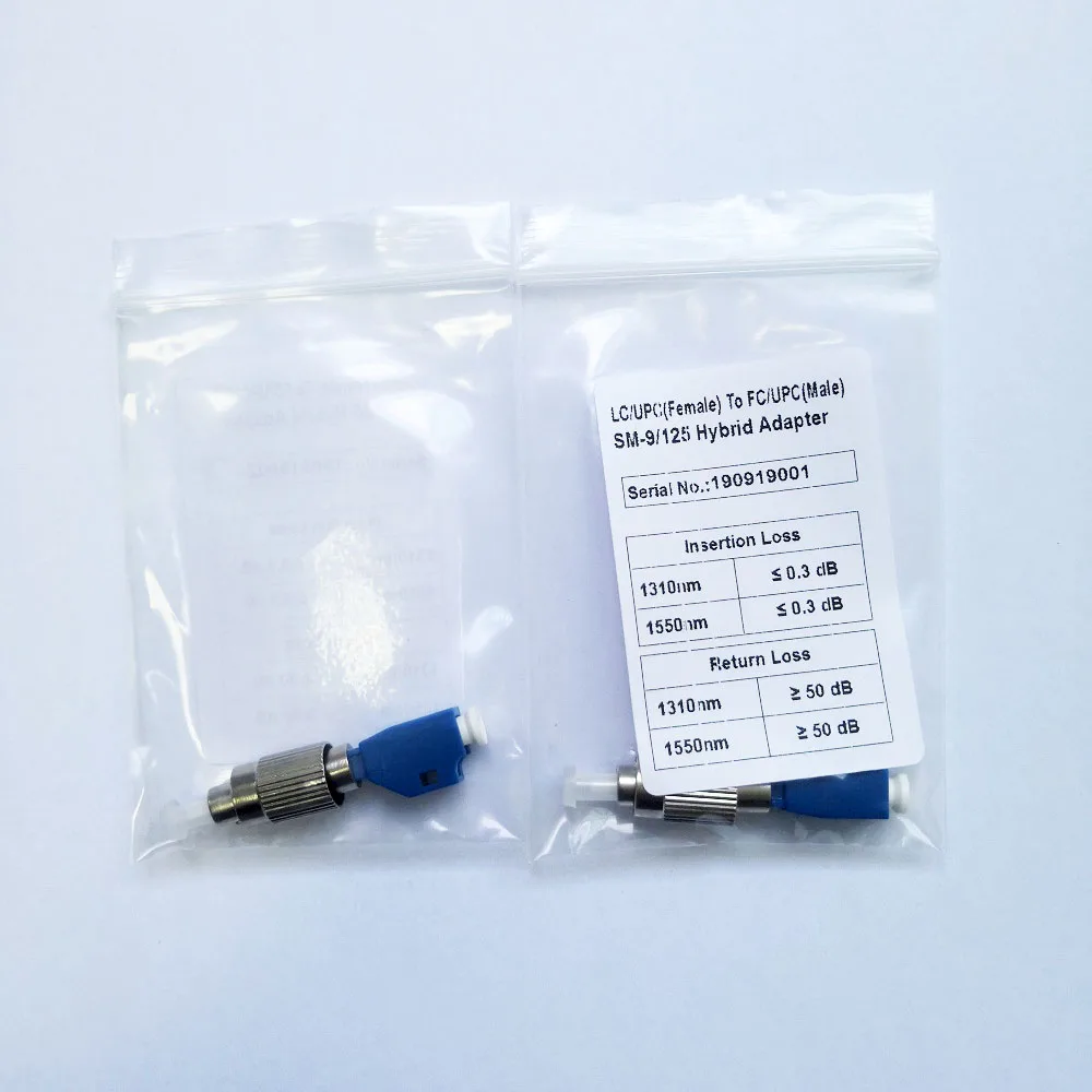Бесплатная доставка 2 шт./лот FC LC волоконно оптический адаптер UPC мужчин женский