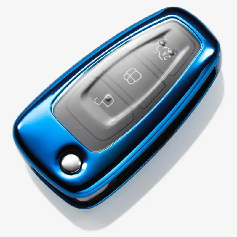 Новинка 2019 мягкий чехол для ключа из ТПУ FORD C MAX FOCUS RS ST Fiesta хэтчбек 2011 2012 2013 2018