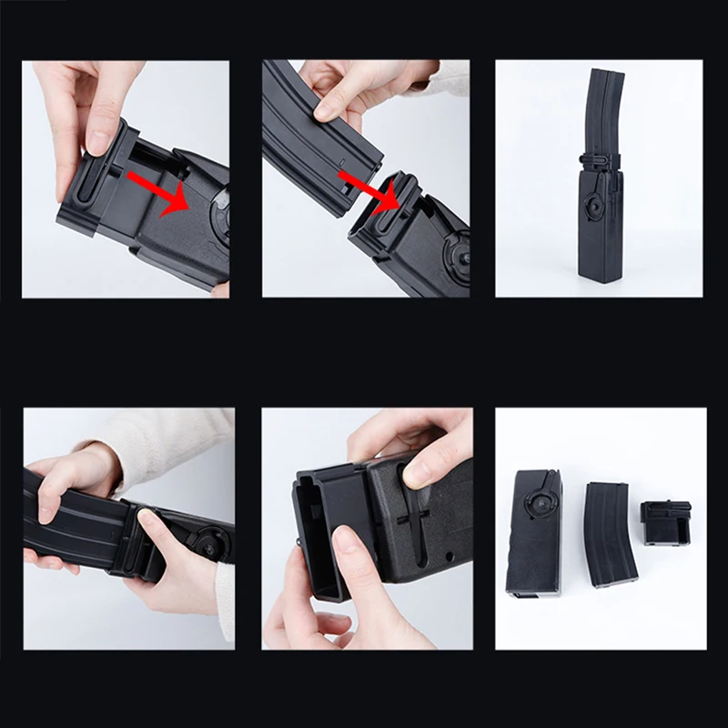 

ABS Speed Loader Hand Crank Military Adaptor Tactical Bullet Clip