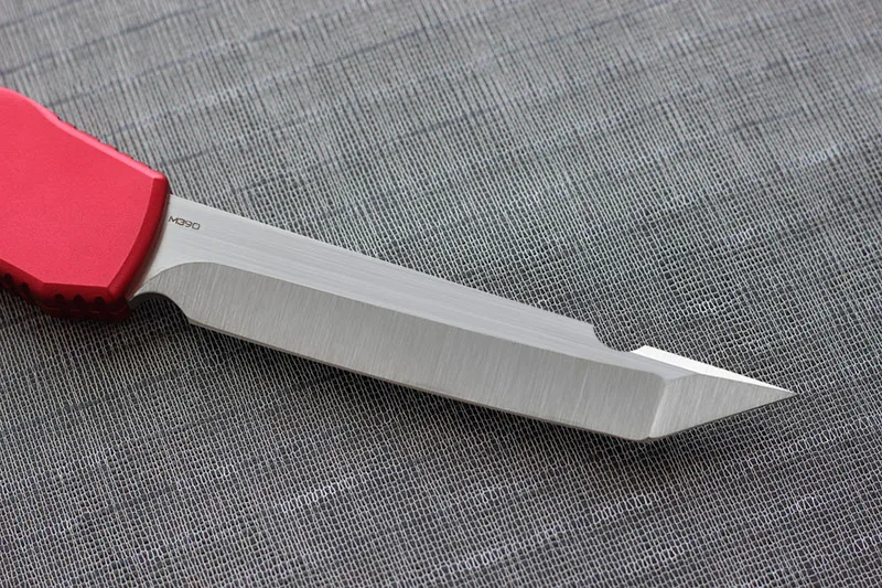 

VESPA Version Knife Blade:M390(Satin) Handle:Aluminum+TC4,Outdoor camping survival hunting fruit Knives EDC tools