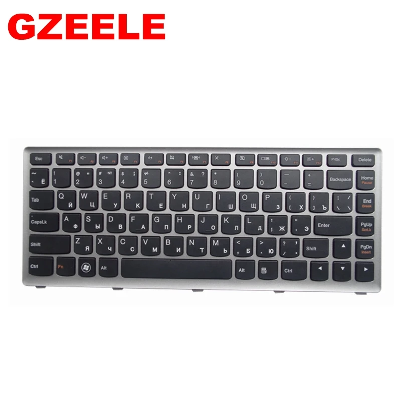 Русская клавиатура для ноутбука Lenovo U410 серая IFI|russian laptop keyboard|laptop keyboardkeyboard for |