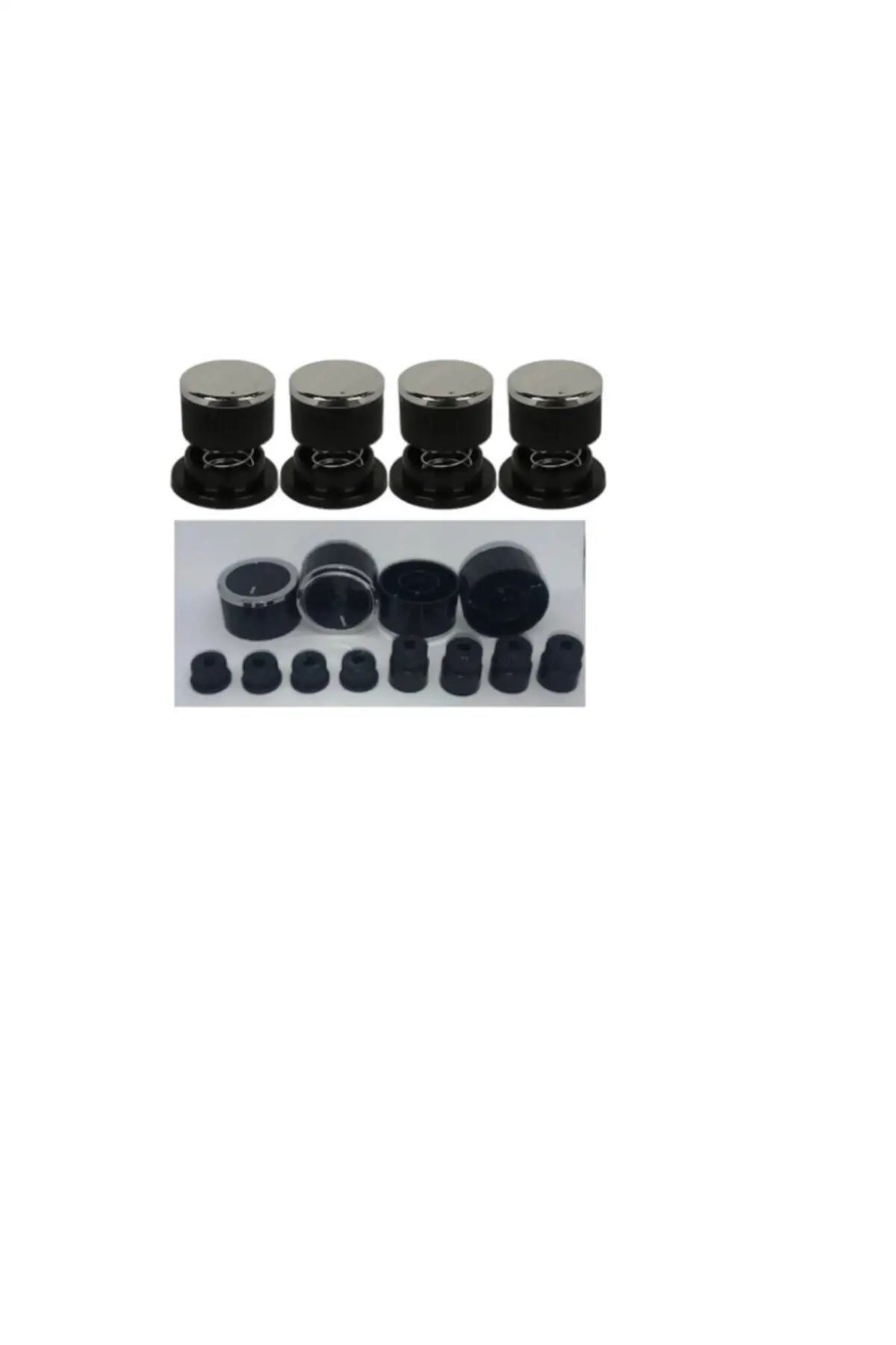 

MHK Parts Black Universal Set Top Spring Cooker Button Kit Each All Brand Compatible