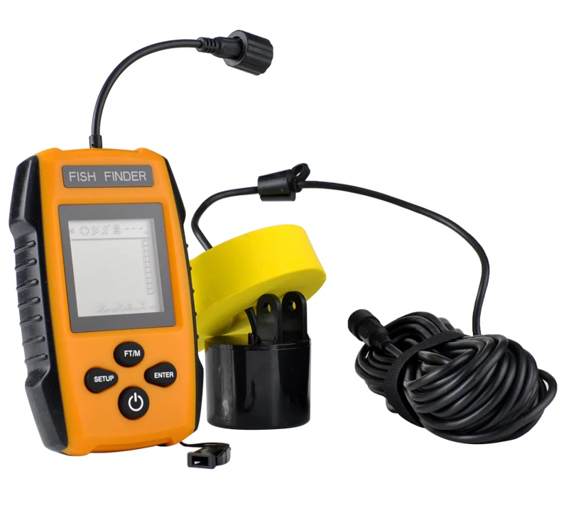 icon fish finder Горячая Распродажа абсолютно новая KDR Сигнализация 100 м портативный эхолот lcd эхолот для рыбалки - Цвет: icon fish finder