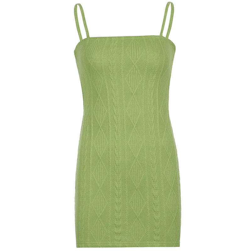 

Fashion solid color slim knit slash neck bag hip sling dress