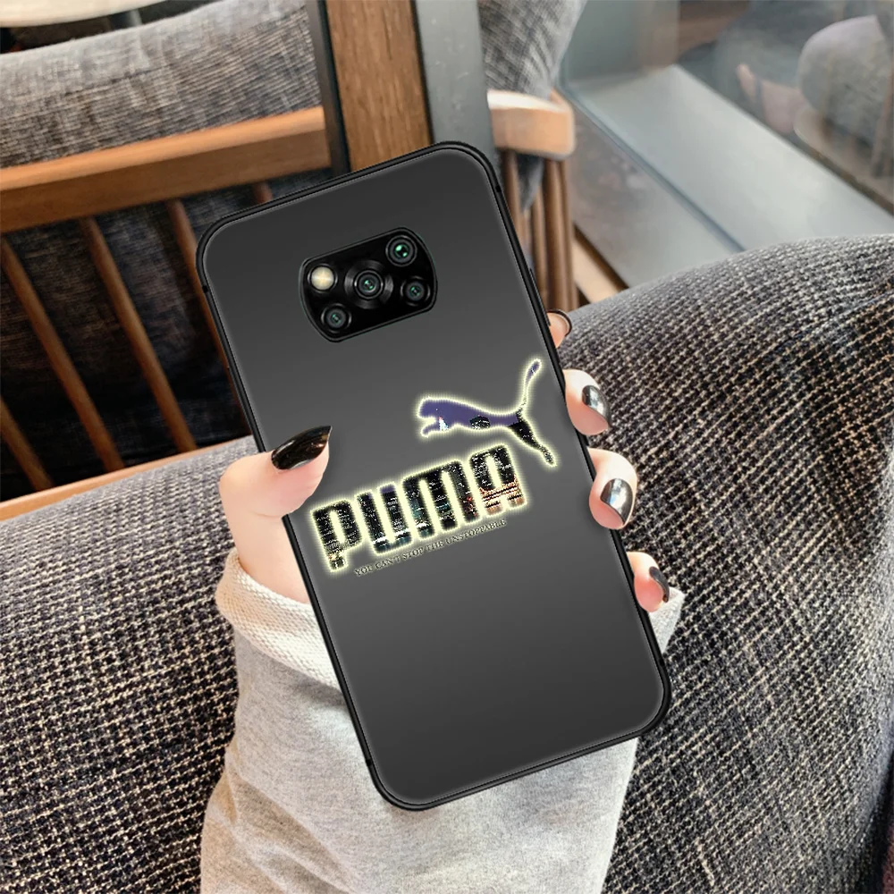 

German sports brand horse Phone case Cover Hull For Xiaomi Mi A2 A3 8 9 9T Note 10 Se Lite Pro black Waterproof Pretty Cell