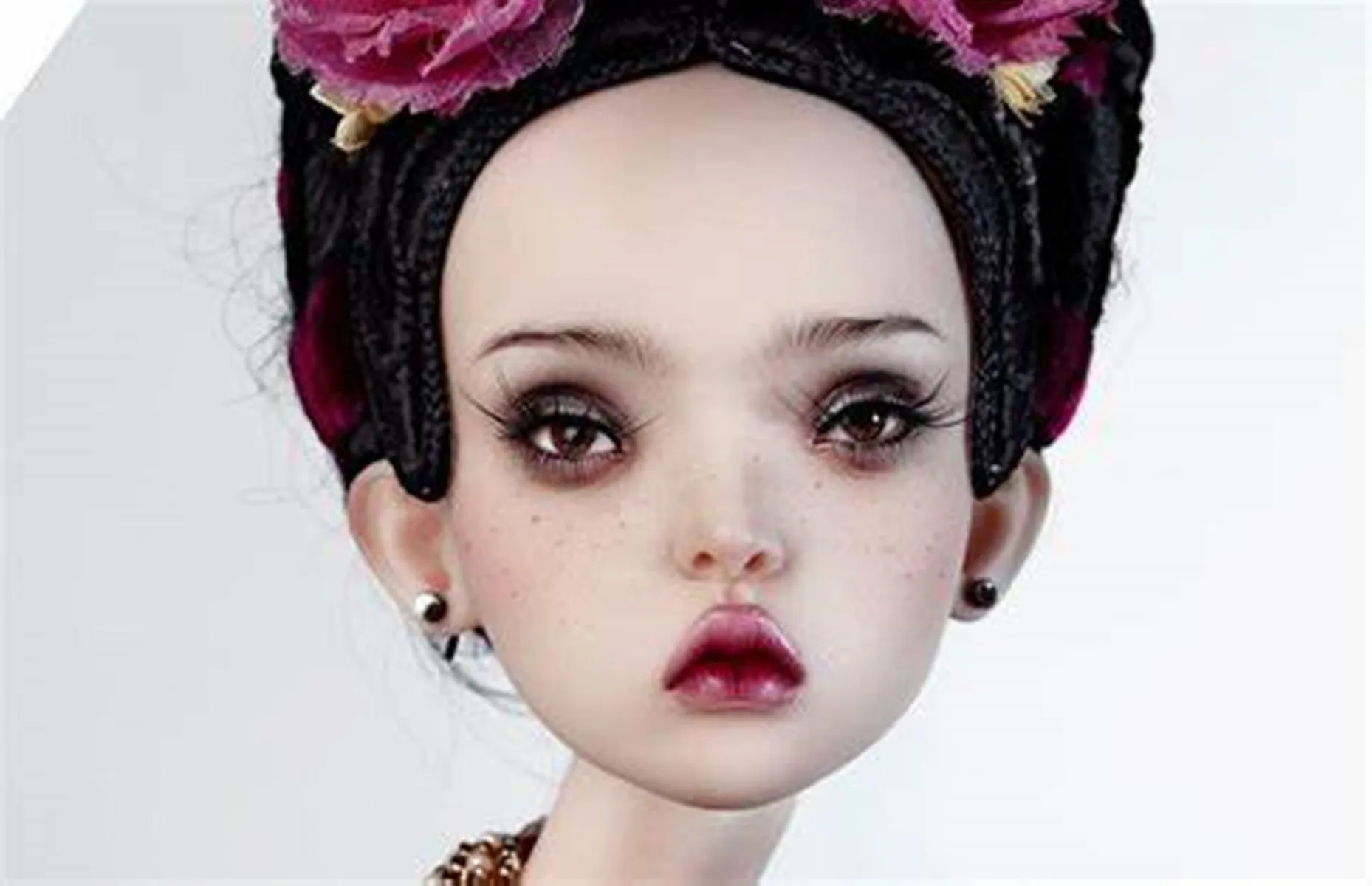 

New 2022 new BJD doll 1/4 Russian show joint Doll Phyllis Nude Dollgive eyes advanced resin gift