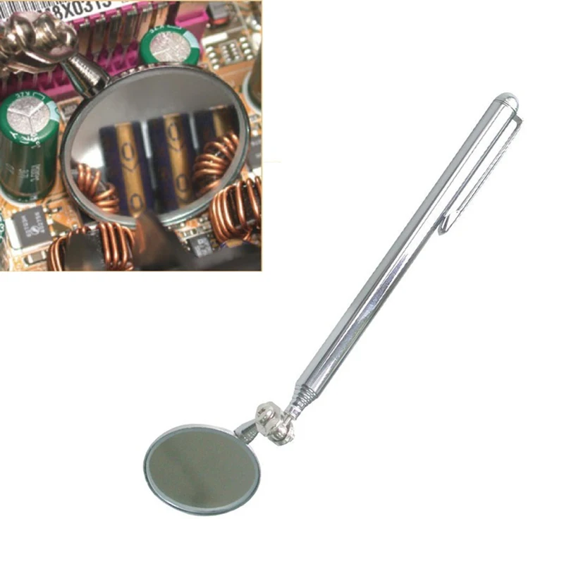 Car Inspection Mirror Extendable Round Telescopic Manual Tool Auto Parts | Автомобили и мотоциклы