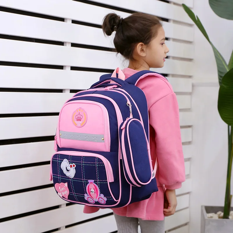 

Waterproof Children School bags Boys Girls Kids Orthopedic school backpcak schoolbag book bag Primary Backpack mochilas infantil