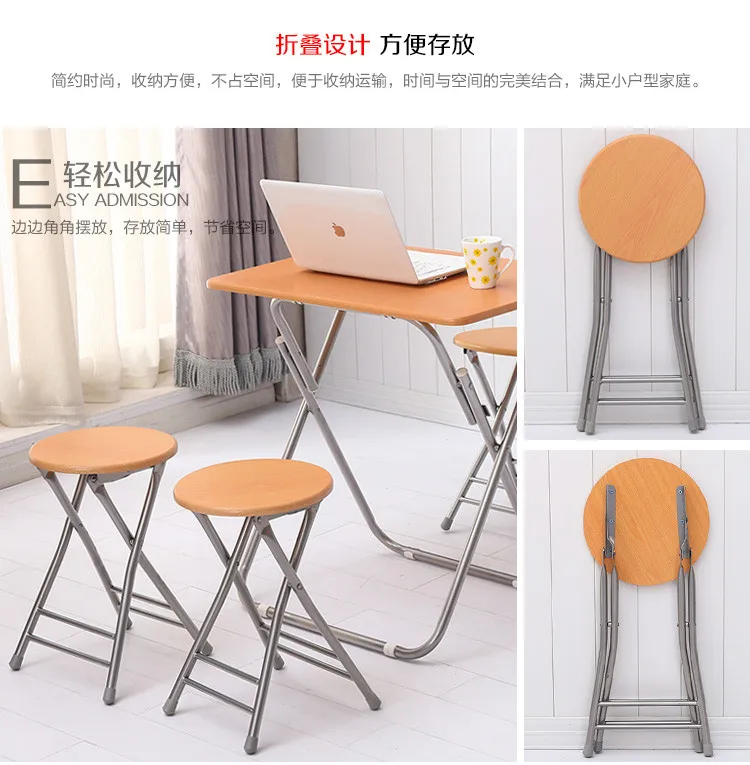 

Folding Table Small Household Simple Dining Family Outdoor Portable