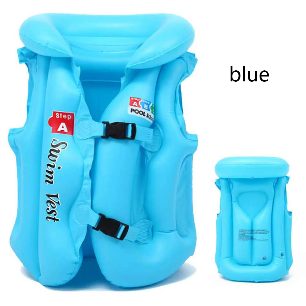 Детский Безопасный Жилет для плавания надувной спасательный жилет детский