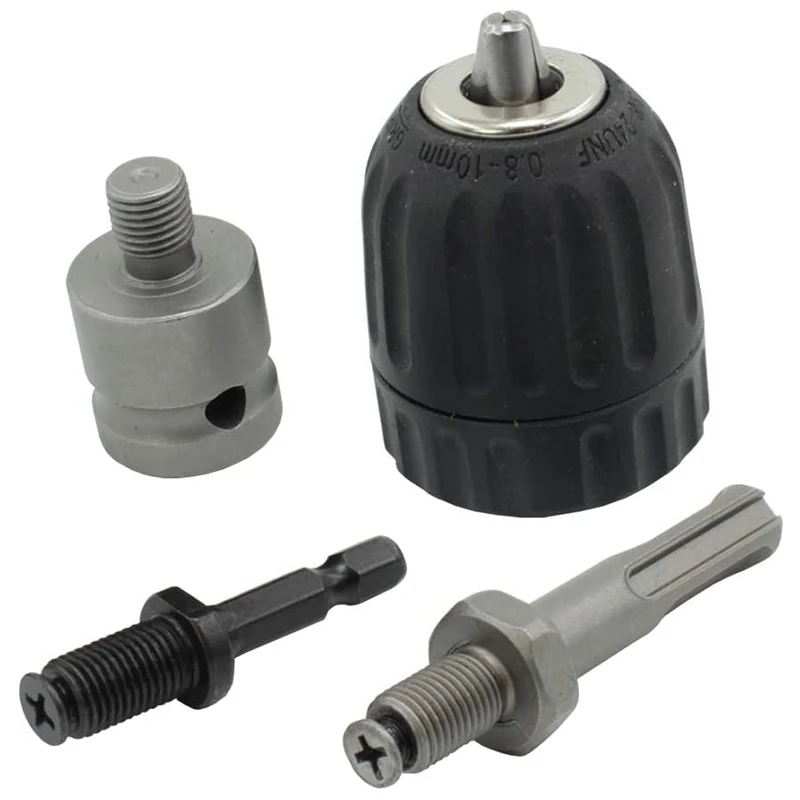 GTBL 0 8 10 мм точный быстрозажимный сверлильный патрон преобразователь 3/8 дюймов 24UNF нить быстросменная деталь