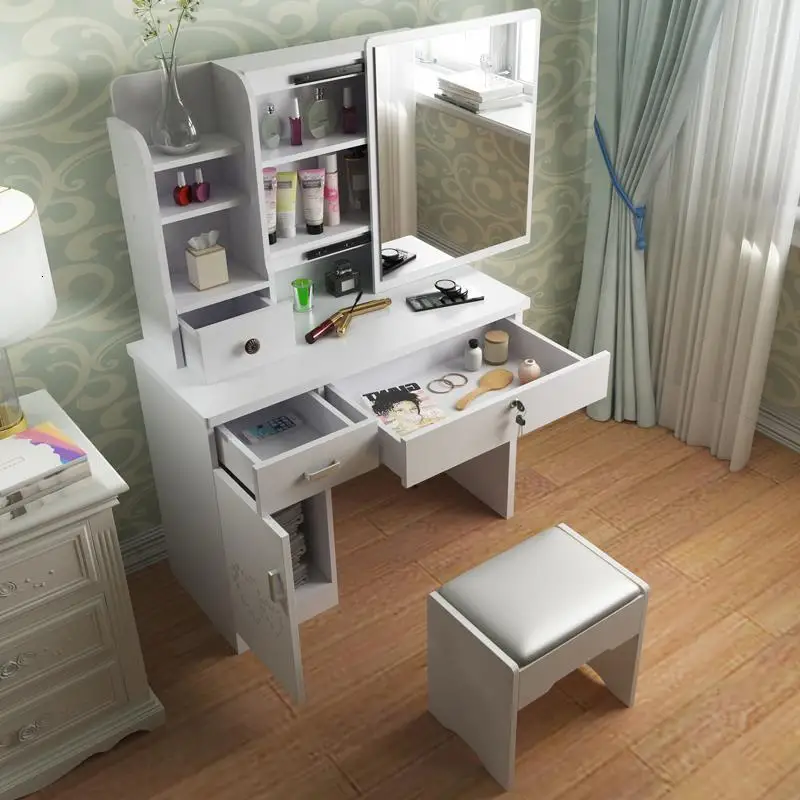 Do Sypialni Camera Da Letto Schminktisch Mesa Coiffeuse ящик для туалетного столика деревянная Корейская