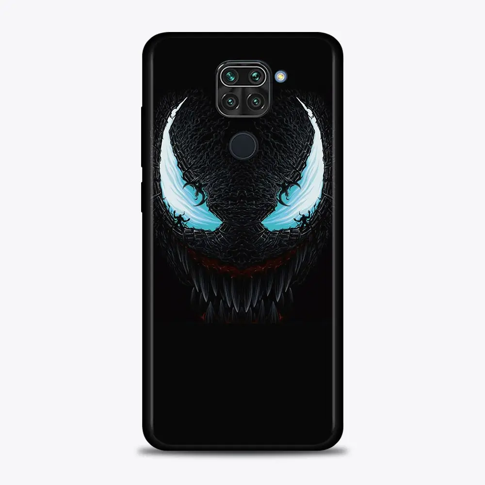 Чехол для Xiaomi Redmi Note 10 9 9S 9T 8 8T 7 Pro Max силиконовый мягкий чехол K40 9A 9C Venom Marvel |