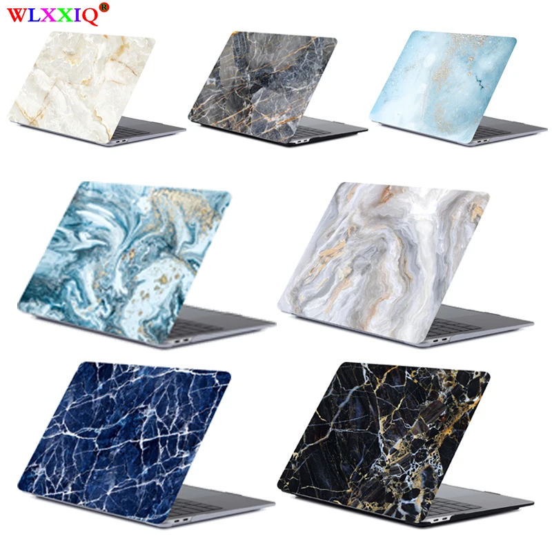 Новый чехол для Macbook Pro 13 15 2016 A1706 A1708 A1707 ноутбука мраморный жесткий ПВХ Air Retina 12