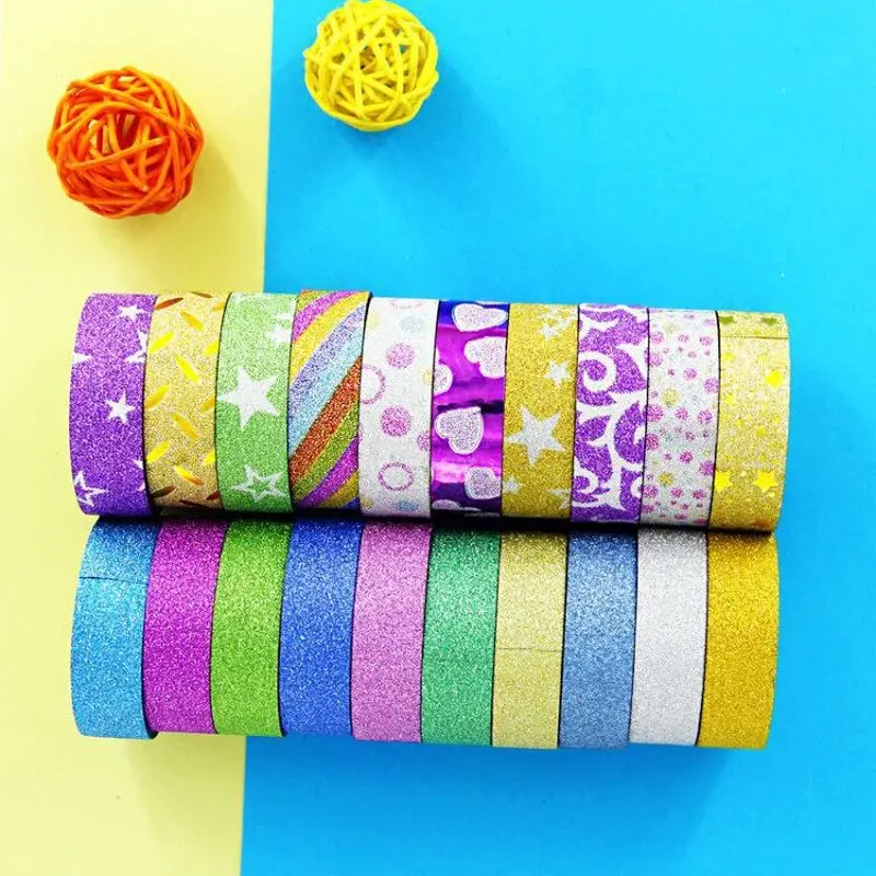 10 шт. красочные наклейки Кукольный дом аксессуары Тип стикер кукла DIY украшения