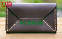 handmade leather tool envelope card bag knife mold a340