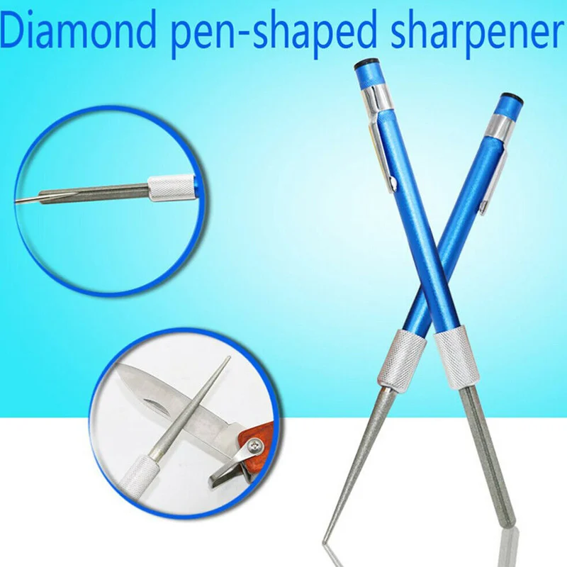 

Diamond Retractable Sharpener Multifunction Double-headed Portable Pen Knives Sharpener lpfk Sharpeners Kitchen Knives Accessori