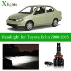 X светильник s светодиодный головной светильник лампочка для Toyota Echo 2000 2001 2002 2003 2004 2005 низкая дальнего Canbus фары лампы светильник аксессуары