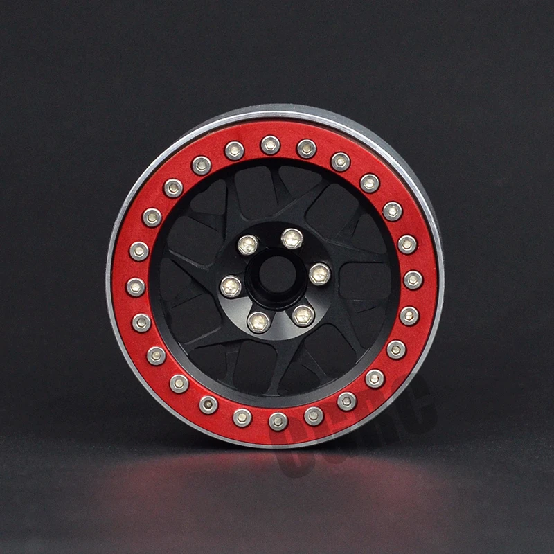 4 шт. 2,2 дюймов Beadlock металлический обод колеса для 1/10 RC Гусеничный автомобиль TRX4 Defender Bronco RC4WD D90 Axial Scx10 90046 CCO1 TF2