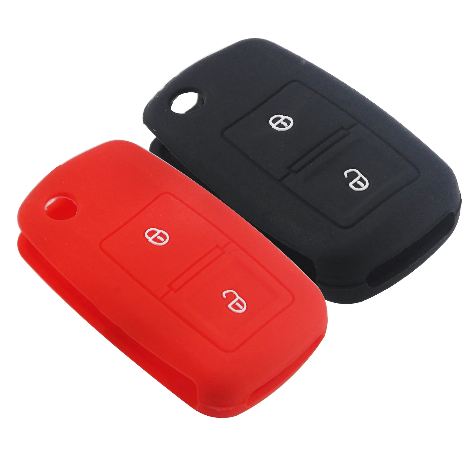 

Kutery силиконовый резиновый чехол для автомобильного ключа чехол для VW Beetle Bora Golf Passat Polo дистанционный ключ Защита 2 кнопки