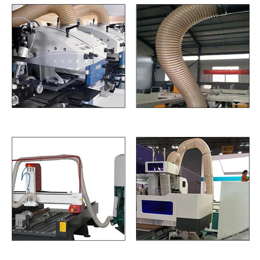 Шланг для воздуховода 2 м 100 мм полиуретановая трубка со стальным проводом