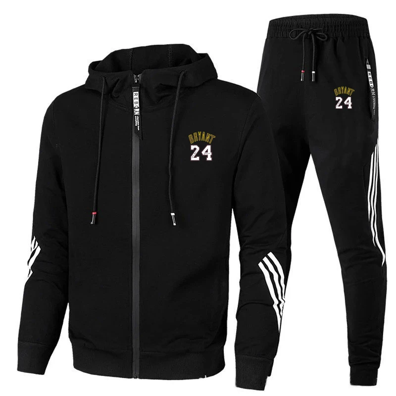 

Brand Men Tracksuit 2 Pieces Men's Winter Jacket Casual Zipper Jackets Sportswear+Pants Sweatshirt Sports Suit Men Sets Clothing