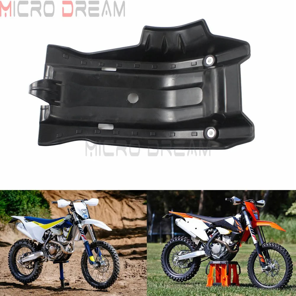 

Motorbike Skid Plate Under Side Engine Case Cover Guard Black For EXC-F 250 350 Six Days FE 250 350 2017 2018 2019 Dirt Bike