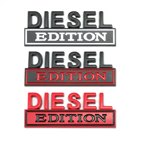 Логотип для дизельного двигателя, значок на переднюю решетку капота, автомобильная наклейка для Jeep Compass Renegade Ford RS200 F150 F250 F350 Silverado RAM