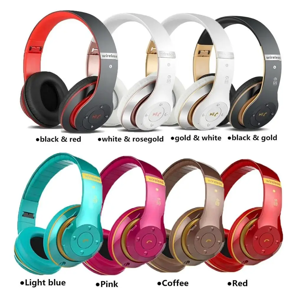 

Wireless Headphones Sport Bluetooth 5.0 Earphone Foldable Wirele Handsfree Headset Ear Buds Head Phone Earbuds For iPhone Xiaomi